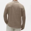 Maglione a maniche lunghe in jersey di lino Coastal - Gravel