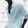 Maglione a maniche lunghe in jersey di lino Coastal - Seaside Blue