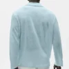 Maglione a maniche lunghe in jersey di lino Coastal - Seaside Blue