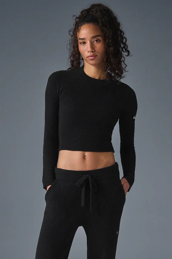 Maglione a maniche lunghe Snuggle Up - Nero