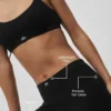 Maglione a punto traforato Be Mine Pantaloncini Hot - Nero