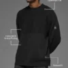 Maglione a righe Domain Shift - Nero