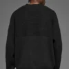 Maglione a righe Domain Shift - Nero