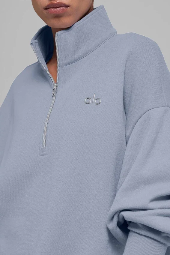 Maglione Accolade con zip a 1/4 - Winter Frost