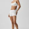 Maglione "Be Mine Hot" in maglia pointelle - Bianco semitrasparente