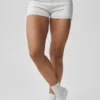 Maglione "Be Mine Hot" in maglia pointelle - Bianco semitrasparente
