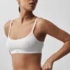 Maglione Be Mine in maglia pointelle - Bianco semitrasparente