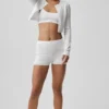 Maglione Be Mine in maglia pointelle - Bianco semitrasparente
