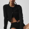 Maglione Be Mine in maglia pointelle - Nero