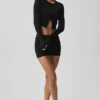 Maglione Be Mine in maglia pointelle - Nero