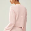 Maglione Cashmere Embrace - Rosa ghiaccio