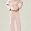 Maglione Cashmere Embrace - Rosa ghiaccio