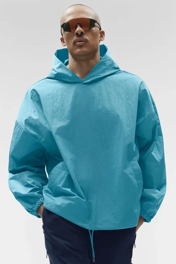Maglione con cappuccio Axis - Blue Breeze