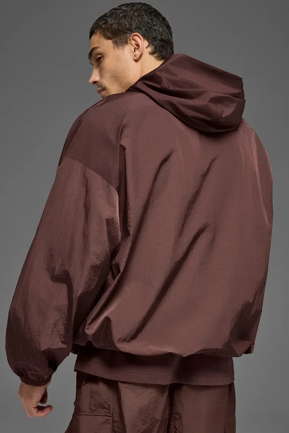 Maglione con cappuccio Axis - Brownstone