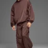 Maglione con cappuccio Axis - Brownstone