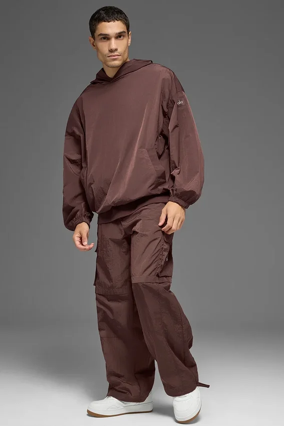 Maglione con cappuccio Axis - Brownstone