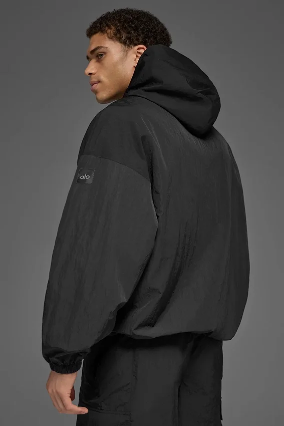 Maglione con cappuccio Axis - Nero