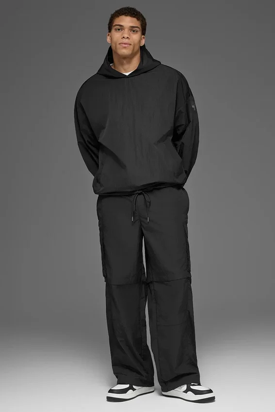 Maglione con cappuccio Axis - Nero