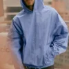 Maglione con cappuccio Axis - Provence Blue