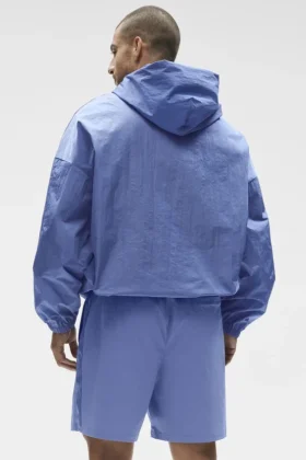 Maglione con cappuccio Axis – Provence Blue