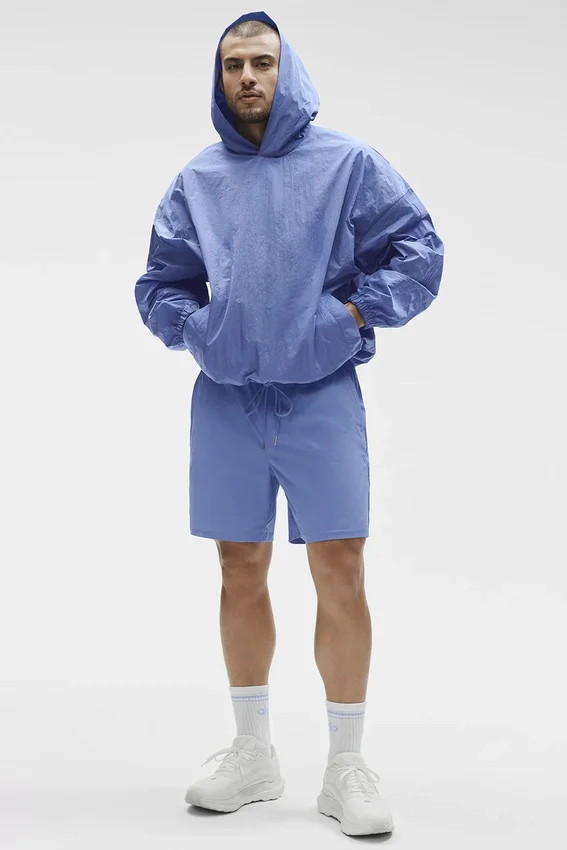 Maglione con cappuccio Axis - Provence Blue