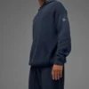 Maglione con cappuccio in maglia Sports Club - Blu navy