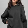 Maglione con cappuccio Scholar - Antracite
