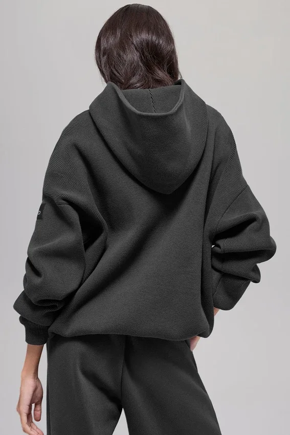 Maglione con cappuccio Scholar - Antracite