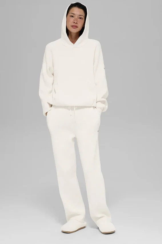 Maglione con cappuccio Scholar - Avorio