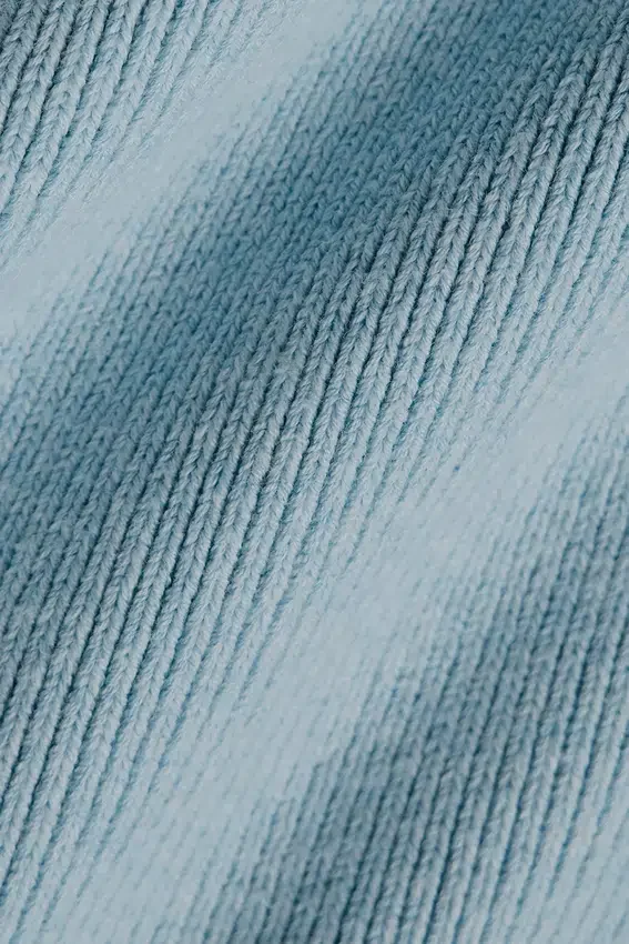 Maglione con cappuccio Scholar - Blu celeste melange