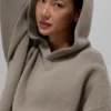 Maglione con cappuccio Scholar - Cacao chiaro