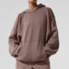 Maglione con cappuccio Scholar - Grigio fungo melange