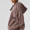 Maglione con cappuccio Scholar - Grigio fungo melange