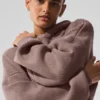 Maglione con cappuccio Scholar - Grigio fungo melange