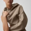 Maglione con cappuccio Scholar - Grigio ghiaia