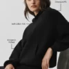 Maglione con cappuccio Scholar - Nero