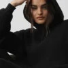 Maglione con cappuccio Scholar - Nero