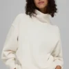 Maglione con collo alto Hazy - Avorio