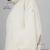 Maglione con collo alto Hazy - Avorio