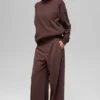 Maglione con collo alto Hazy - Brownstone