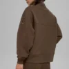 Maglione con collo alto Hazy - Espresso