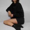 Maglione con collo alto Hazy - Nero