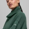 Maglione con collo alto Hazy - Verde trifoglio