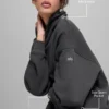 Maglione con collo alto sfumato - Antracite