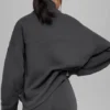 Maglione con collo alto sfumato - Antracite