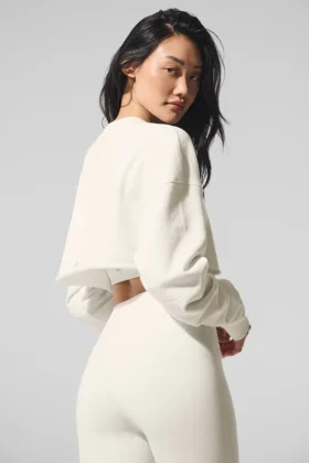 Maglione cortissimo – Avorio