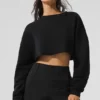 Maglione cortissimo - Nero