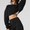 Maglione cortissimo - Nero