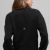 Maglione corto a girocollo "New Class" in lana e cashmere - Nero