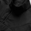 Maglione corto Aerial con zip a 1/4 - Nero
